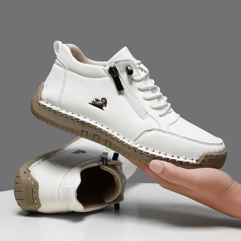 Men'S Shoes Hoka Sale - รองเท้าผ้าใบสตรีรองเท้าหนังทำมือรองเท้าลำลองรองเท้ากีฬากลางแจ้งสำหรับผู้ชายรองเท้าหนังกันลื่นแบบคลาสสิคซาปาโตส เด มูเฮร์