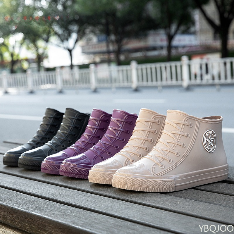 รองเท้าบูทกันฝนผู้หญิงแบบสั้นก - Men'S Shoes Water Resistant บทวิจารณ์และราคา