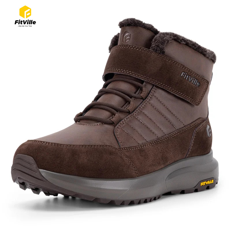 รองเท้าบูทฤดูหนาวสำหรับผู้ชาย  - Men'S Shoes Water Resistant บทวิจารณ์และราคา