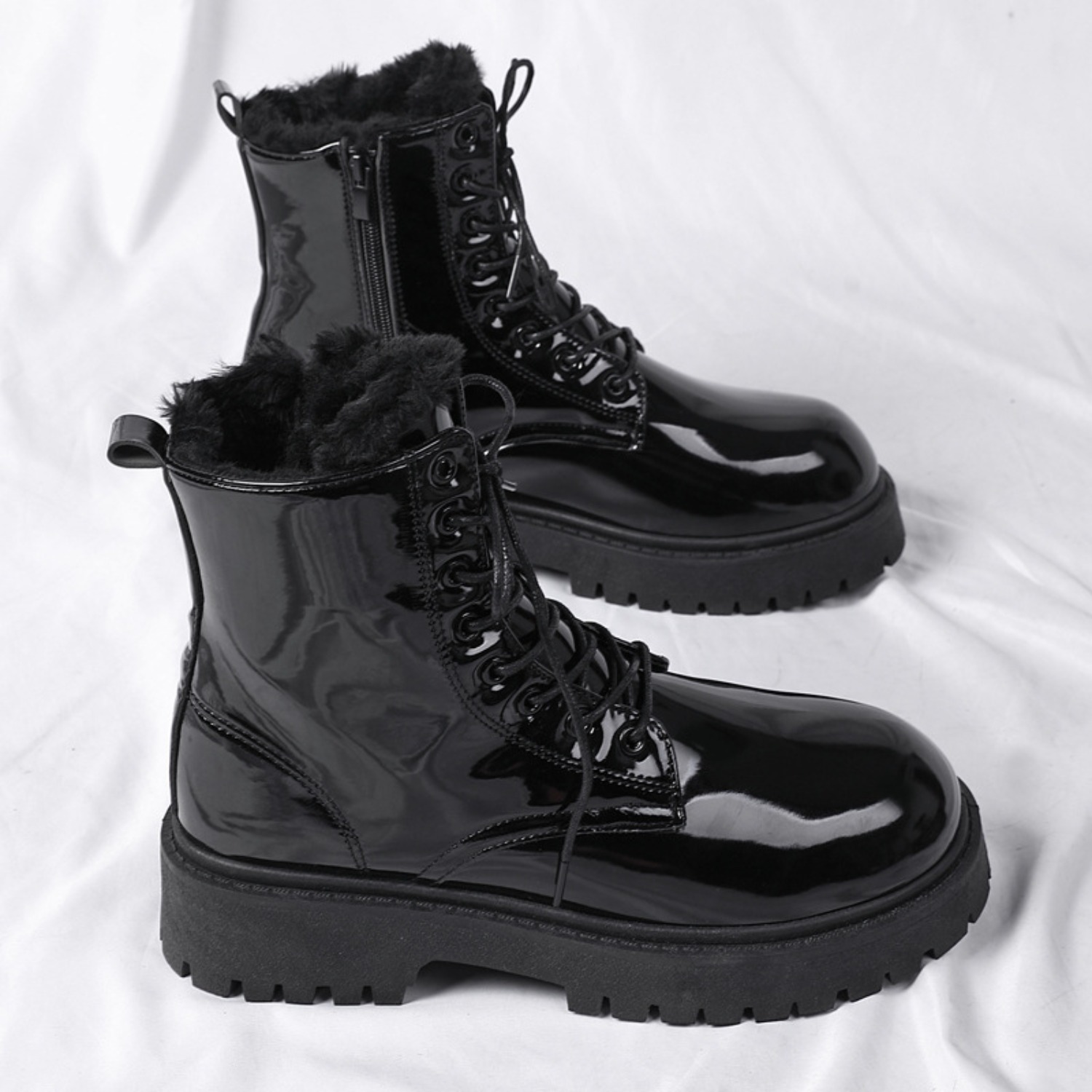 รองเท้าบูทหุ้มข้อบุขนหนานุ่มสำ - Men'S Shoes Hoka Sale บทวิจารณ์และราคา