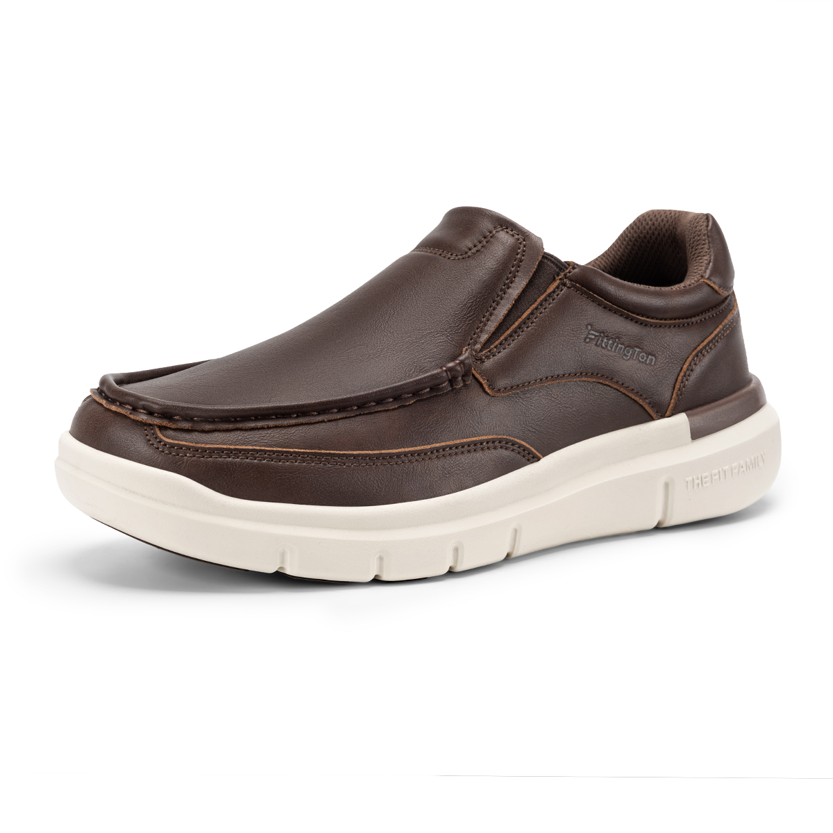 รองเท้าหนังผู้ชายแบบสวม Fittin - Men'S Shoes Water Resistant บทวิจารณ์และราคา