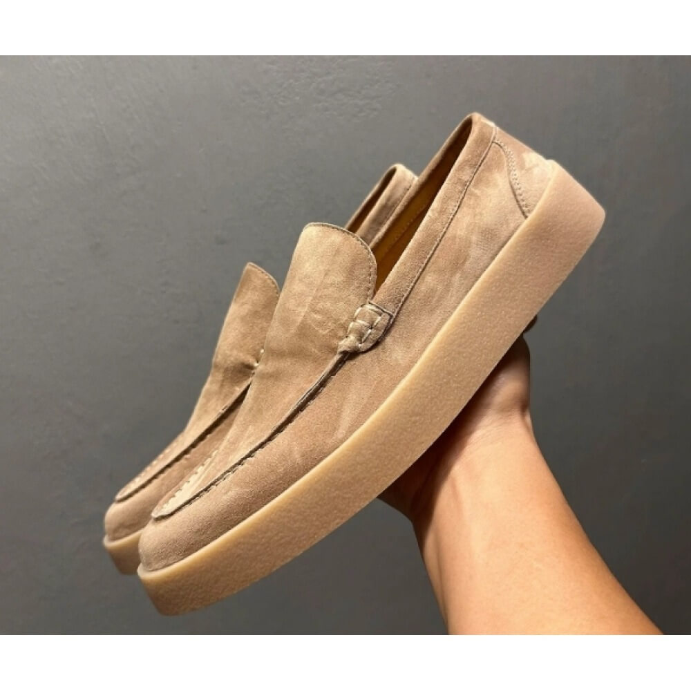 รองเท้าโลฟเฟอร์ส้นตึกหนังกลับส - Men'S Shoes Smart บทวิจารณ์และราคา